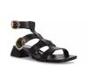 Aylin Sandal Black Leather view