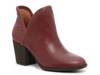 Beetrix Bootie Burgundy Snake Print view