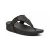 Shimma Wedge Glitter Sandal Black view