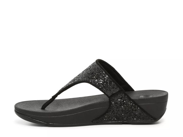 Shimma Wedge Glitter Sandal