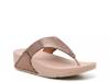 Lulu Lustra Wedge Sandal Gold Metallic view
