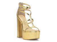 Aamina Platform Sandal Gold Metallic view