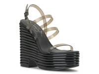 Cholena Wedge Sandal Black view