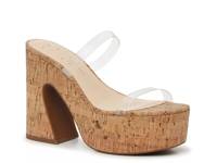 Samhita Platform Sandal Clear view