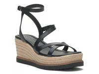 Carolie Espadrille Wedge Sandal Black view