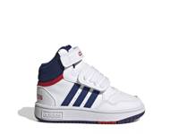 Hoops Mid Sneaker - Kids' White view