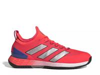 AdiZero Ubersonic 4 Lanza Tennis Sneaker - Men's Red view