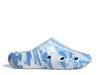 Adicane Clog - Men's White/Blue Tie Dye Print view