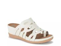 Demetra Wedge Sandal Off White view