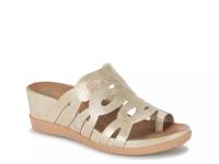 Demetra Wedge Sandal Light Gold view