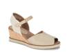 Odetta Espadrille Wedge Sandal Light Gold view