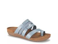 Jorry Wedge Sandal Blue view