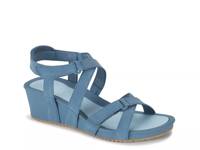 Racquel Wedge Sandal Blue view