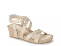 Racquel Wedge Sandal Light Gold view