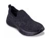GO WALK Flex Sky Breeze Slip-On Sneaker - Women's Black view