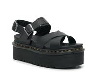 Voss II Platform Sandal - Women's Black view