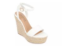 Andiah Espadrille Wedge Sandal White view