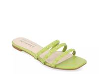 Camarie Slide Sandal - Women's Dark Green view