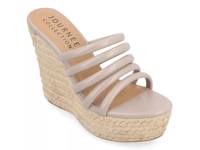 Cynthie Espadrille Wedge Sandal Taupe view