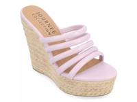 Cynthie Espadrille Wedge Sandal Purple view