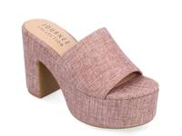 Enyya Platform Sandal Mauve view