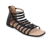 Petrra Gladiator Sandal Black view