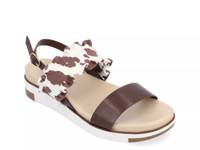 Riya Platform Sandal Dark Brown view