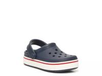 Off Court Clog - Kids' Navy/Pepper Red view