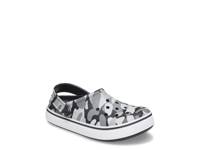 Off Court Clog - Kids' Black/White Camo Print view
