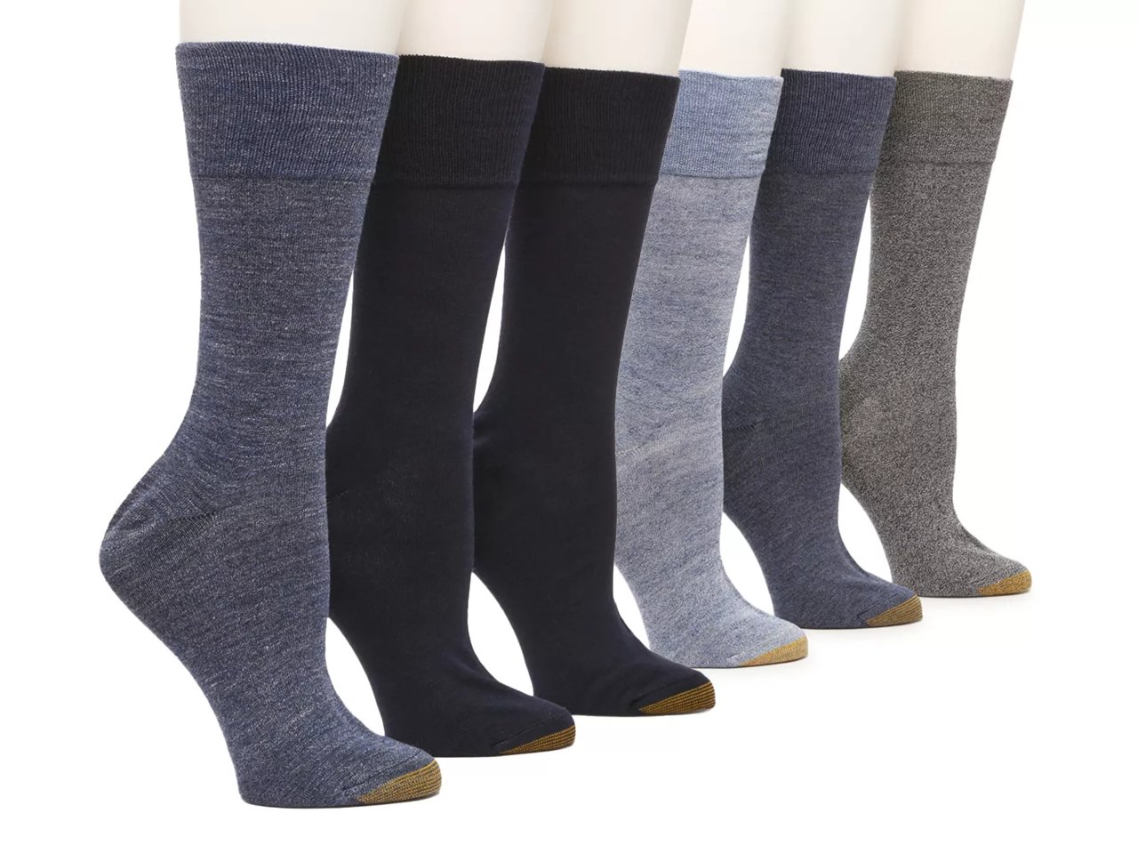 Cambridge Men's Crew Socks - 6 Pack