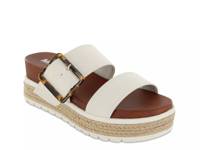 Kenzy Platform Sandal White view