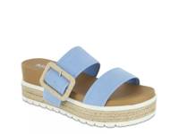 Kenzy Platform Sandal Blue view