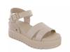 Maya Platform Sandal Off White view