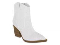 Dawson Western Bootie White view
