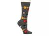 Guitar Riff Men's Crew Socks Grey/Multicolor Strings Print view