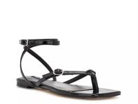 Nelson Sandal Black Patent view