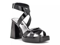 Tackle Platform Sandal Black view