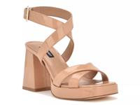 Tackle Platform Sandal Beige view
