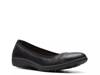 Meadow Opal Ballet Flat Black Leather view