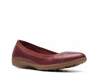 Meadow Opal Ballet Flat Chestnut Leather view