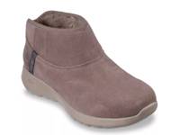 Hands Free Slip-Ins: On-The-Go Joy Always Cozy Bootie Taupe view
