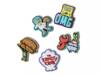 Spongebob Jibbitz Set - 5 Pack Multicolor view