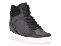 Blairin Wedge Sneaker Black view