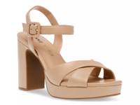 Zena Platform Sandal Tan view