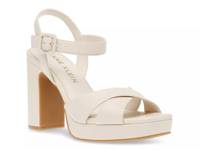 Zena Platform Sandal Off White view