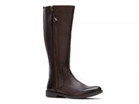 Jaylin Wide Calf Boot Dark Brown view