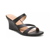 Breona Wedge Sandal Black view
