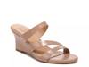 Breona Wedge Sandal Taupe Patent view