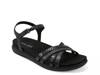 Dottle Wedge Sandal Black view