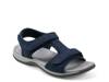 Saffy Platform Sandal Blue view